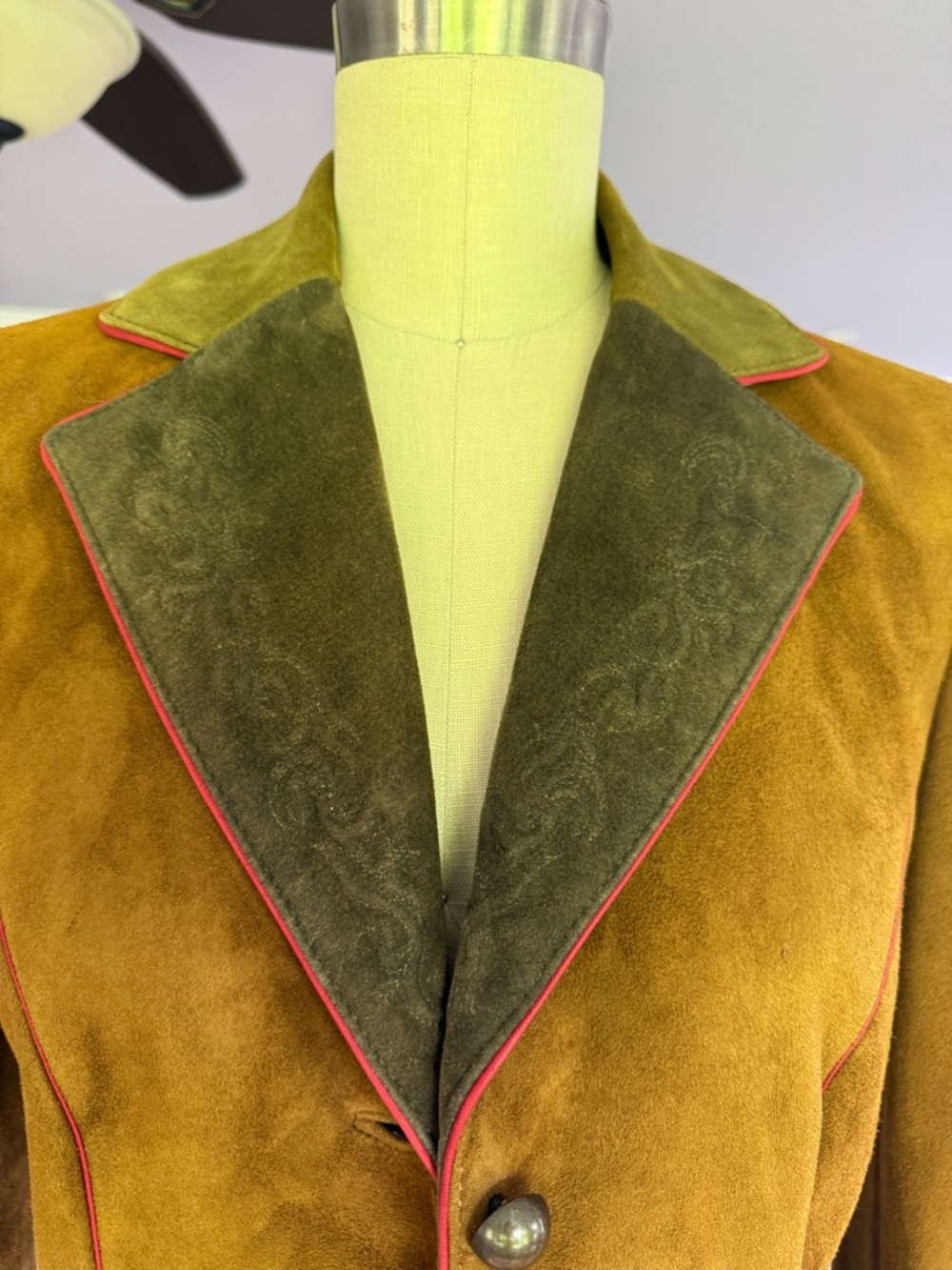 Meindl Gorsuch Bavarian Trachten Gehrock Suede Walking Coat size 36 Oktoberfest - Picture 4 of 15